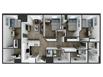 Apartment Floor Plans | The Dean Reno